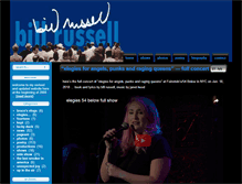 Tablet Screenshot of billrussell.net